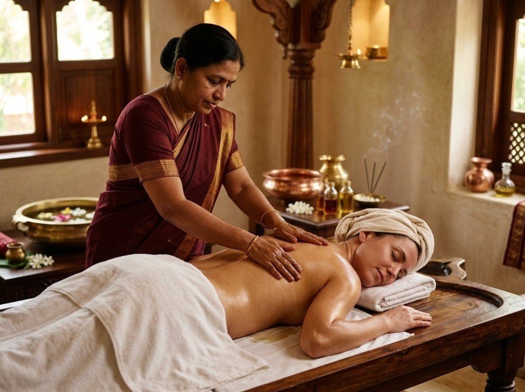 Luxury Panchakarma Abhyanga Therapy